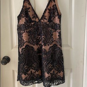 Free people sequin mini dress